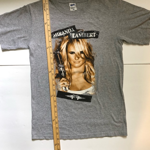 Miranda Lambert Country music star 2006 concert grey t shirt size small - Picture 9 of 13